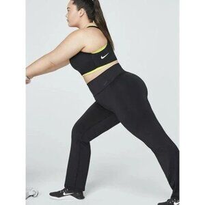 NIKE Black Power Victory Training Pants Yoga Straight Leg AV9807-010 Size 3X